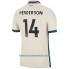 Camiseta de fútbol Liverpool Henderson 14 Segunda Equipación 2021/22 - Hombre